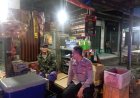 Polsek Cibadak Polres Sukabumi Gelar KRYD Patroli Pos Kamling untuk Antisipasi Geng Motor dan Kriminalitas