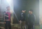Polsek Kalapanunggal Polres Sukabumi Laksanakan Patroli Biru dan Kontrol Satkamling untuk Cegah Premanisme