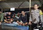 Polsek Cikidang Polres Sukabumi Sambangi Pos Satkamling untuk Tingkatkan Keamanan Lingkungan