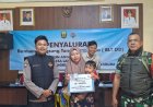 Polsek Parungkuda Polres Sukabumi Monitoring Penyaluran BLT Dana Desa di Langensari