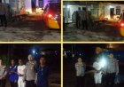 Polsek Caringin Polres Sukabumi Gelar KRYD dan Patroli Biru ke Pos Kamling untuk Antisipasi Gangguan Kamtibmas
