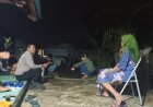Polsek Cikembar Polres Sukabumi Sambangi Pos Satkamling Desa Sukamaju, Tingkatkan Peran Aktif Warga dalam Menjaga Kamtibmas
