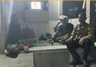 Polsek Cisolok Polres Sukabumi Sambangi Satkamling Desa Karangpapak, Perkuat Kewaspadaan Warga