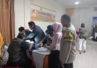 Polsek Parungkuda Polres Sukabumi Hadiri Kegiatan Khitan Massal Sosial BUMDesMa Tangguh Mandiri