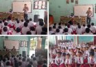 Polsek Jampang Tengah Polres Sukabumi Gelar Police Goes To School di SDN 1 Bojong Jengkol