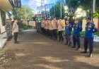 Kapolsek Kalapanunggal Iptu Aah Pimpin Apel Gabungan Pengamanan Malam Takbir Idul Adha 1447 H, Pastikan aman Kondusif